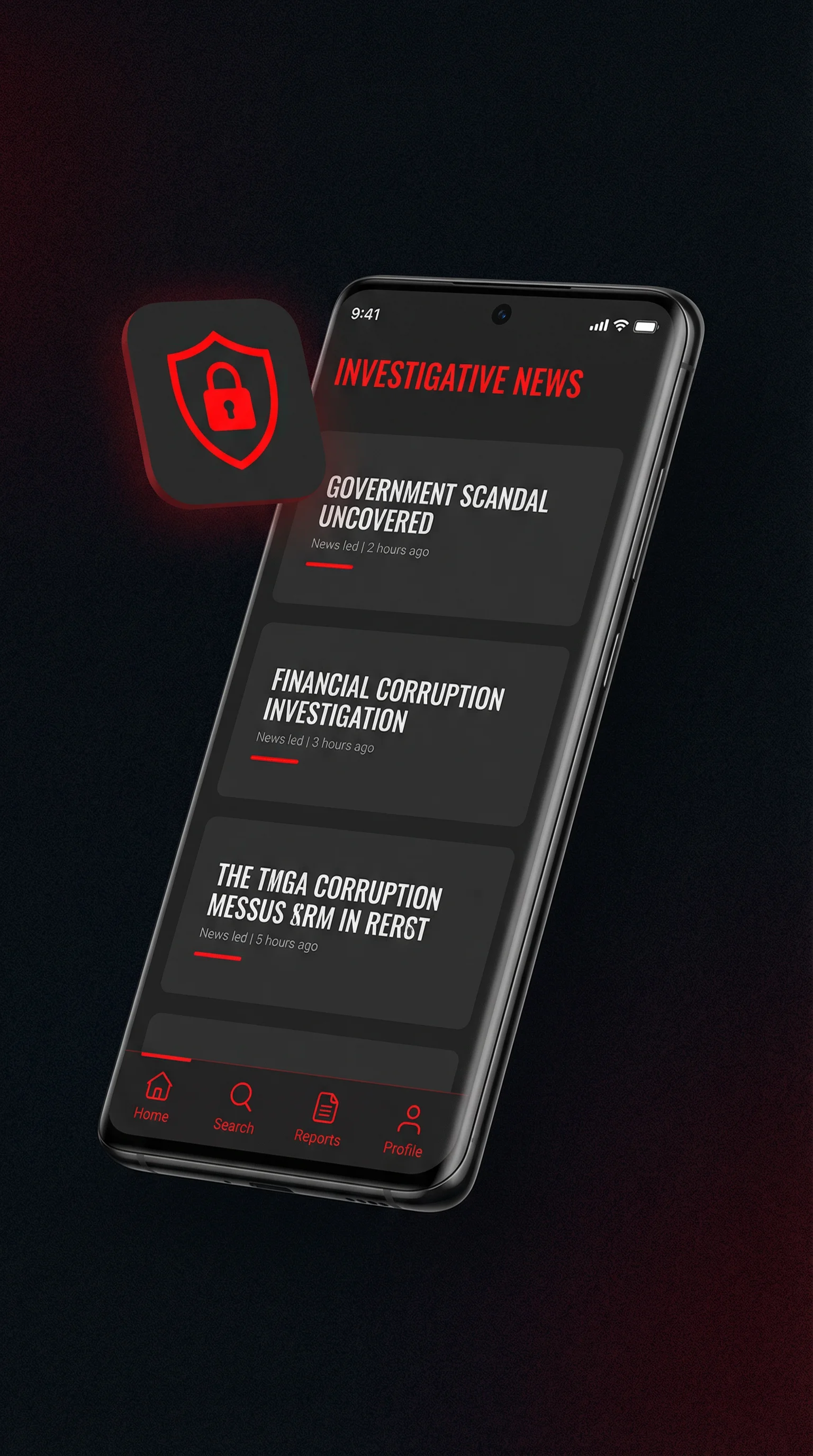 安全终端APP界面展示 - 吃瓜黑料