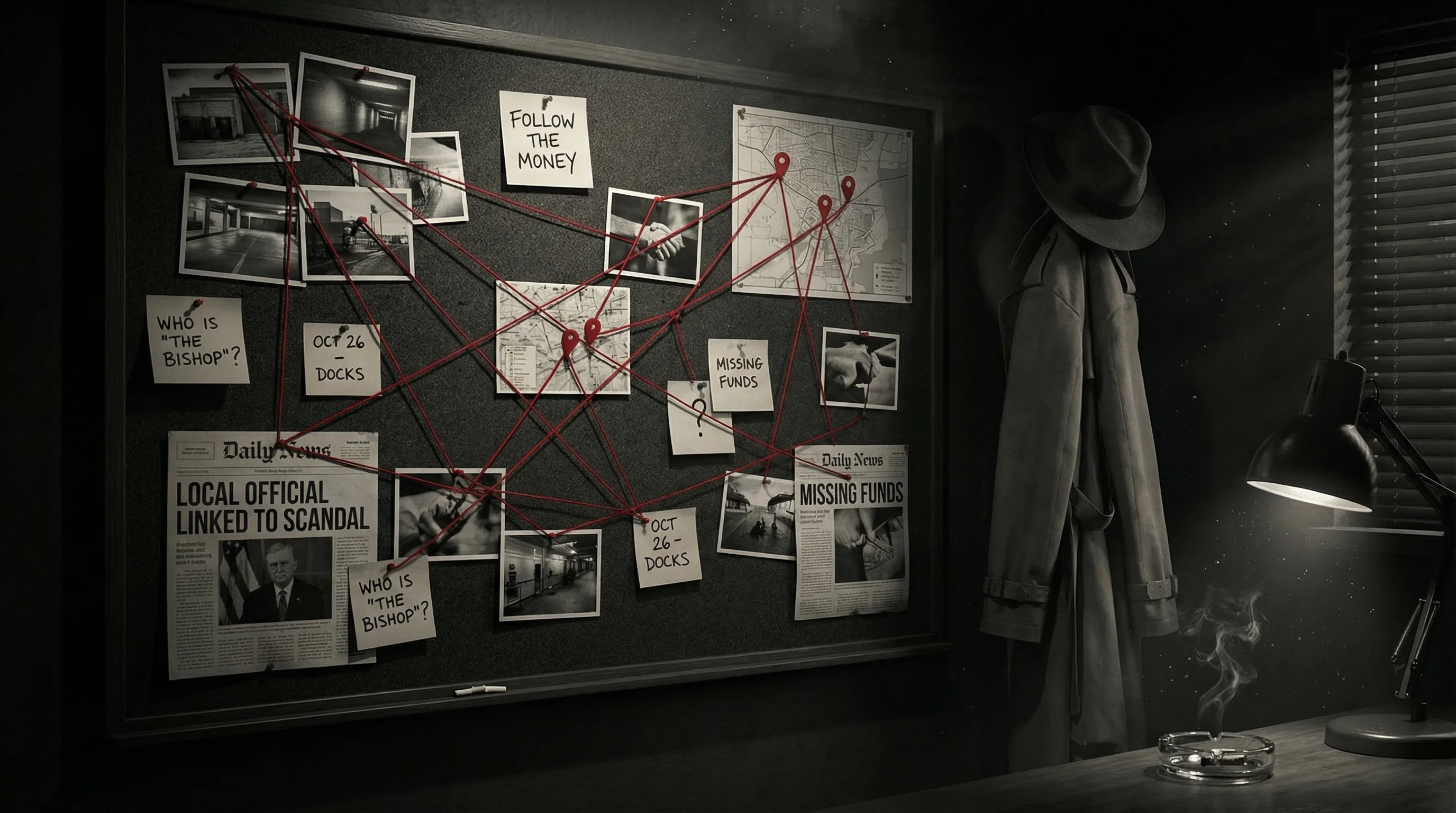 真相追踪 - 吃瓜黑料 - 证据板调查现场